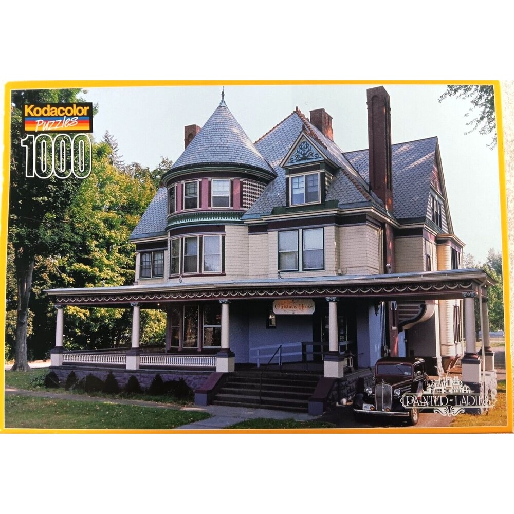 Christmas House Elmira NY 1000 Piece Jigsaw Puzzle Kodacolor